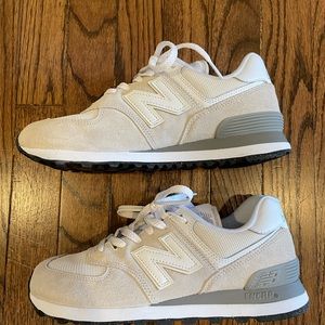 New Balance Classic 574 Sneaker Nimbus Cloud with White Size 8 (Never Worn!)